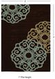 Linon Trio Medallion 5'x7' Area Rug-2