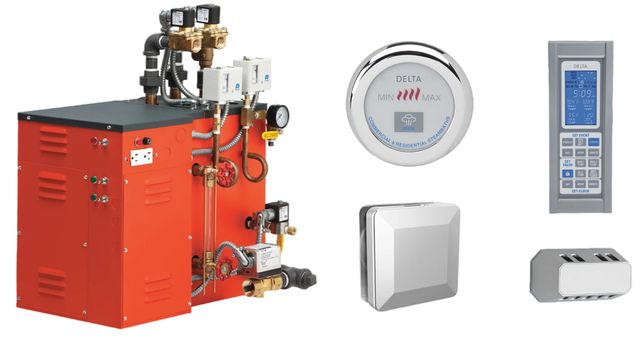 Delta Commercial Steam Chrome 9kW 240v 3ph Commercial Generator-0