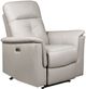 Mazin Furniture Bristow Silver Power Glider Recliner-0