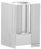 A & B Home Clear Rectangular Tall Vase-0