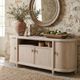 Riverside Furniture Carmella Pebble Oak Media Console-1