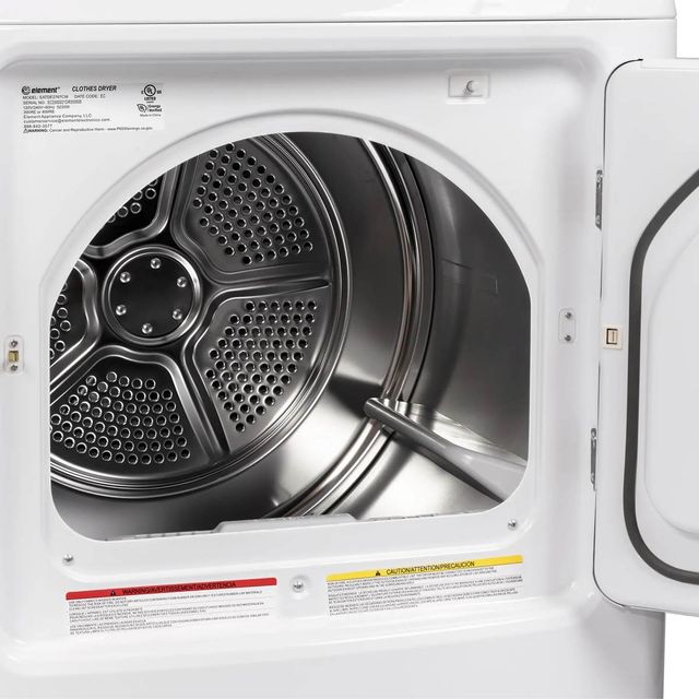 Element® 6.7 Cu. Ft. White Front Load Gas Dryer -3