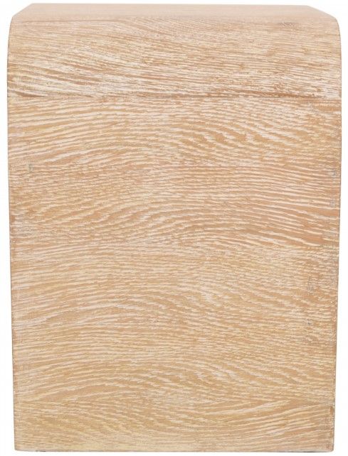 Meridian Furniture Cresthill Brushed White Oak End Table-3
