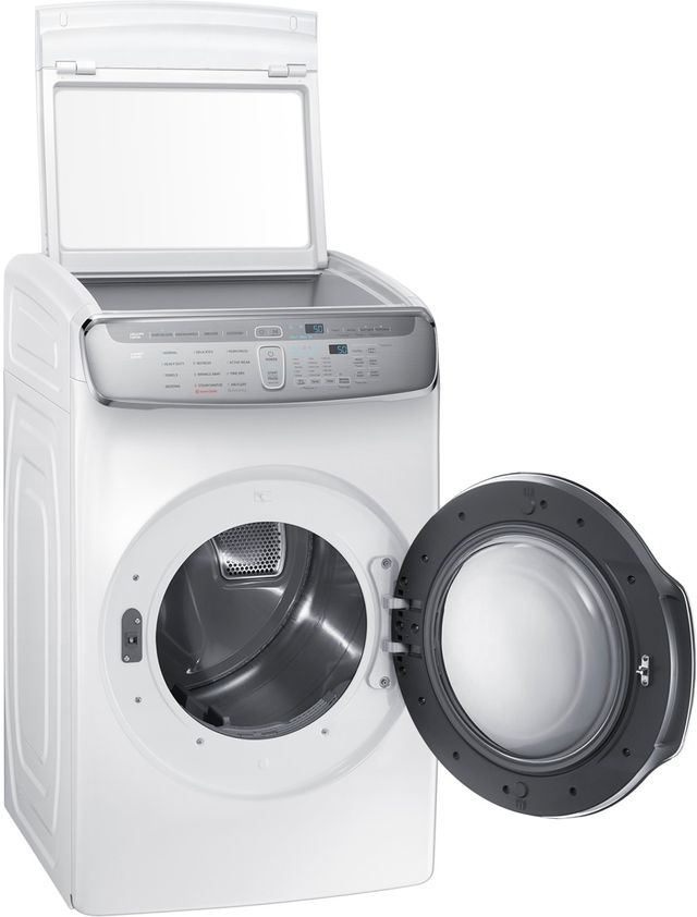 Samsung 7.5 Cu. Ft. White Gas Dryer-2