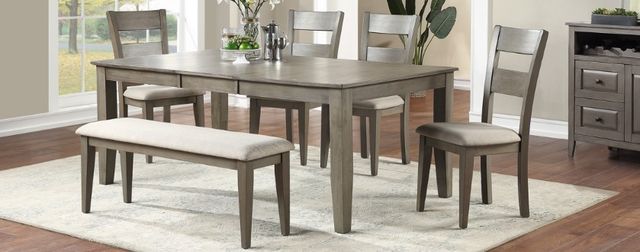 American Wholesale Furniture Clark Gray Dining Table-1