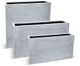 Le Present Betona Box Grey 24" Planter-1
