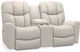 La-Z-Boy® Rori Muslin Power Reclining Loveseat with Headrest and Console-0