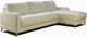 Jaymar Brasilia Urban Chic 2 Piece Hugo White Gr. 20 Sectional-0