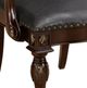 Homelegance® Adelina Brown-Cherry Arm Chair-4