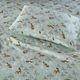 Olliix by Intelligent Design Seafoam Foxes Full Cozy Soft Cotton Novelty Print Flannel Sheet Set-1