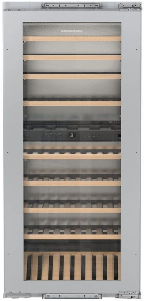 Liebherr 22" 9 Cu. Ft. Stainless Steel Built-In Wine Cooler-0