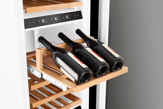 Induction Hardware 24" Panel Ready Three Zone Built-In Wine Cooler-2