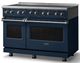 Viking® 5 Series 48" Slate Blue Pro Style Induction Range with Polished Chrome Trim-3