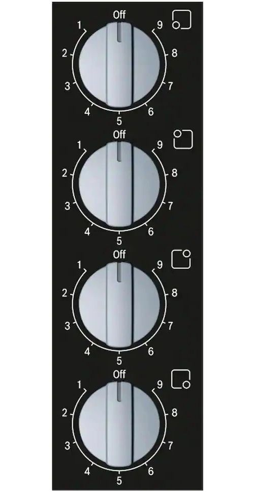 Bosch 500 Series 24" Black Electric Cooktop-1
