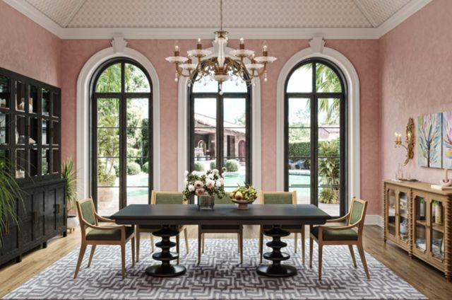 Bramble Customizable Milano Dining Table-1