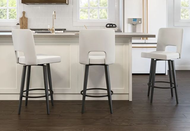 Amisco Customizable Bryana Swivel Bar Stool-1
