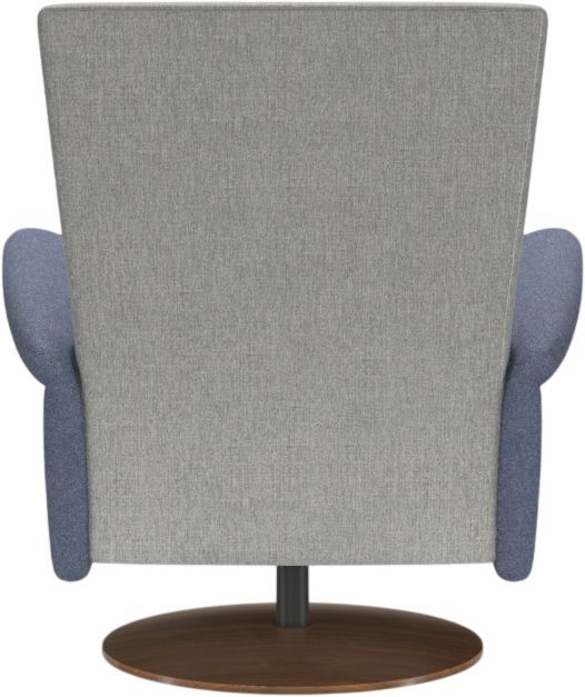 American Leather® Customizable Harlowe Fabric Manual Recliner-3