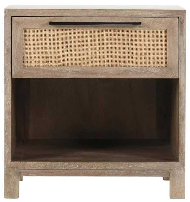 Classic Home Jensen Taupe Nightstand-2