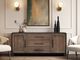 International Furniture Direct Tamesis Chocolate Brown Console-3