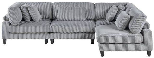 Homelegance® Robstown 4-Piece Gray Modular Sectional-2