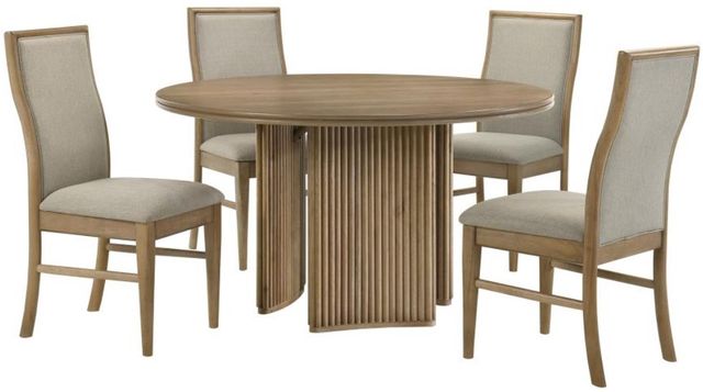 Coaster® Adina 5-Piece Barley/Light Brown Dining Set-0