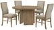 Coaster® Adina 5-Piece Barley/Light Brown Dining Set-0