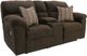 Affordable Furniture 1400 Chevron Mink Manual Reclining Loveseat-0