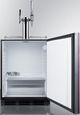 Summit® Commercial Series 5.5 Cu. Ft. Panel Ready Beer Cooler/Kegerator-2