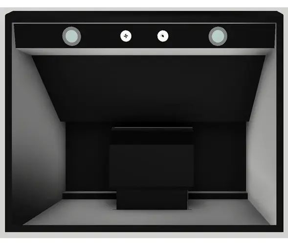 Vent-A-Hood® 30" Black Wall Hood-2