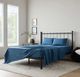Weekender™ 4-Piece Blue Rayon From Bamboo Blend Queen Sheet Set-2