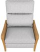 Best® Home Furnishings Customizable Ryberson Power High Leg Recliner with Honey Birch Legs-1