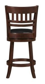 Mazin Furniture Edmond Cherry Swivel Pub Chair-2