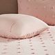 Olliix by Urban Habitat Pink King/California King Brooklyn Cotton Jacquard Duvet Cover Set-5