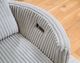 Parker House® Radius Mega Gray Power Reclining Console Loveseat-4