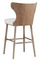Forty West Nashville White Cotton Boll Bar Stool-2