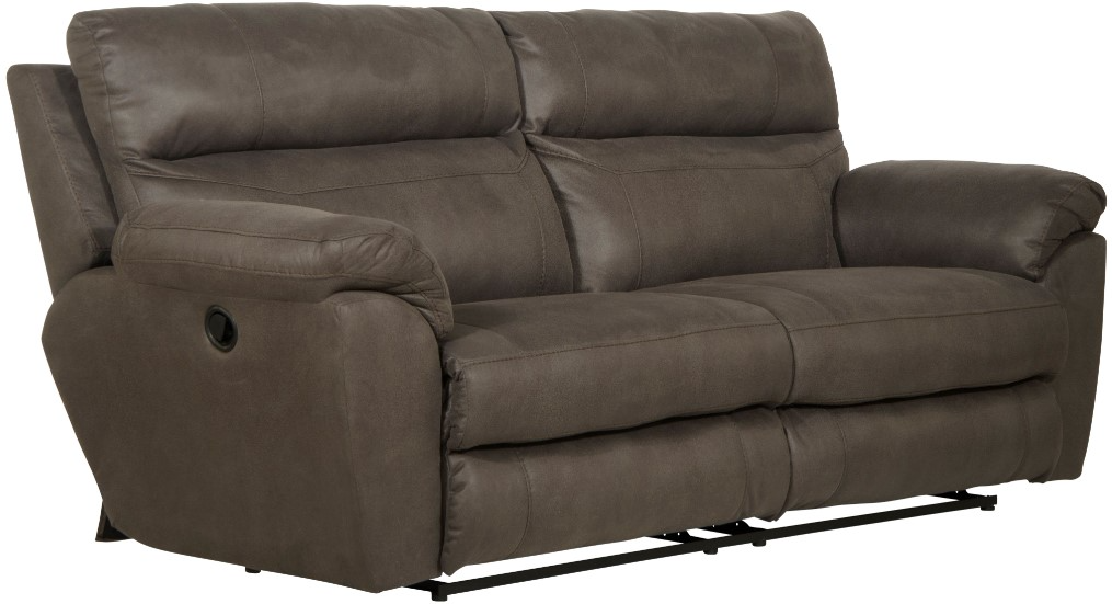 Catnapper Atlas Charcoal Reclining Sofa