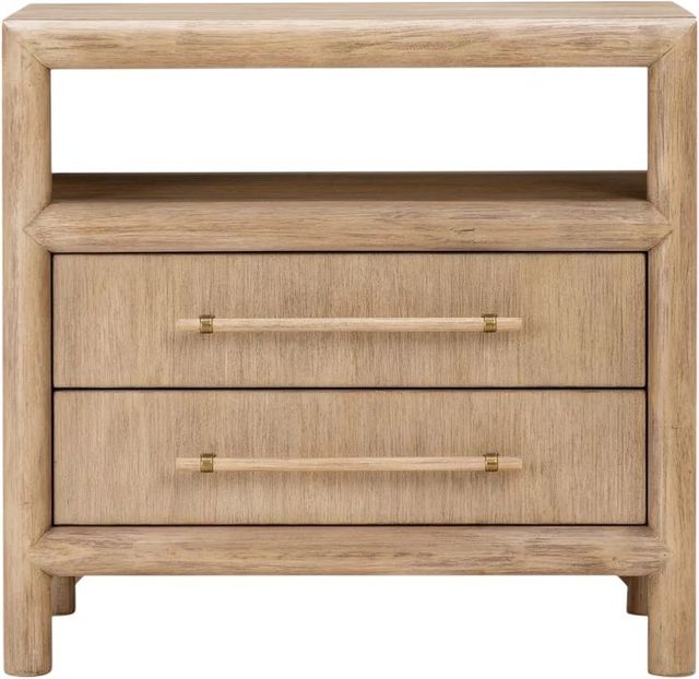 Modus Furniture Dorsey Granola 2-Drawer Nightstand-3