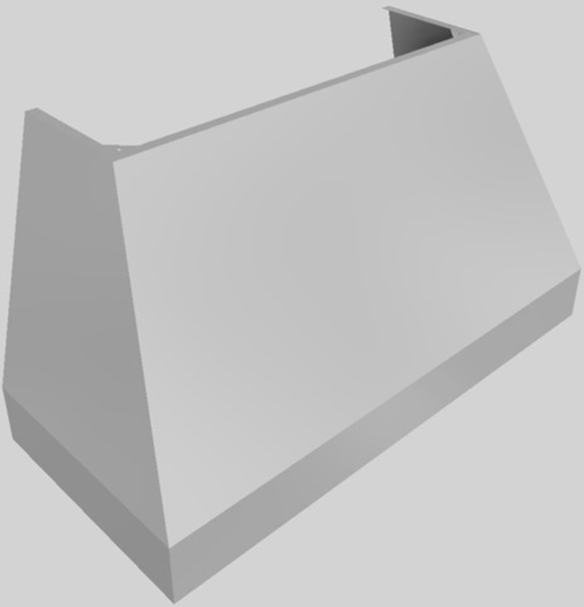 Vent-A-Hood® Designer Series 54" Stainless Steel Wall Mounted Range Hood-1