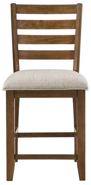 Homelegance® Tigard Cherry Counter Height Chair-2
