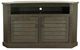American Heartland Manufacturing Rustic Curve Corner Shutter TV Stand-0