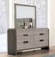 Furniture of America® Gristalt 4-Piece Stone Gray Queen Bedroom Set-4