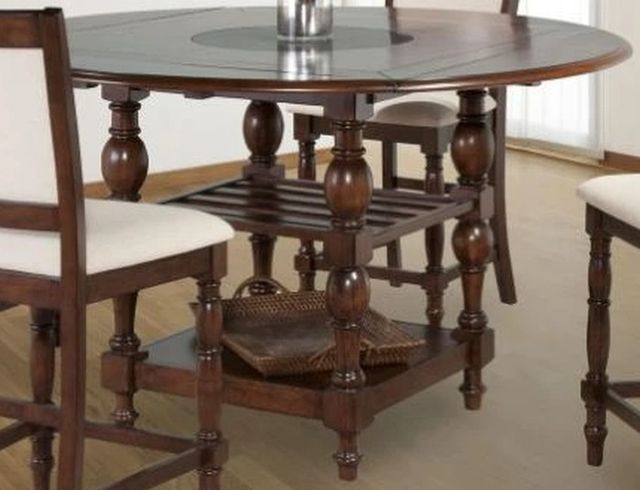 Bernards Fearrington Brown Counter Dining Table-0