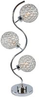 Crown Mark Crystal Chrome Globe Table Lamp-0