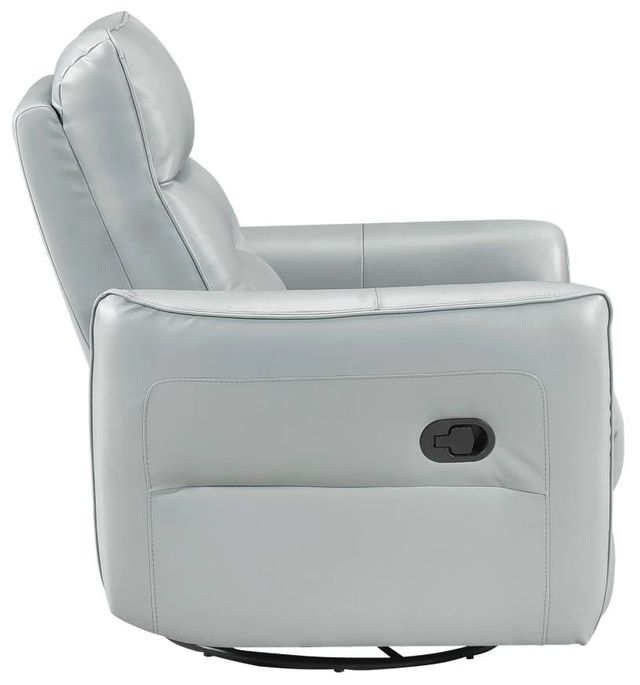 Homelegance® Thomas Aqua Manual Swivel Glider Reclining Chair-3