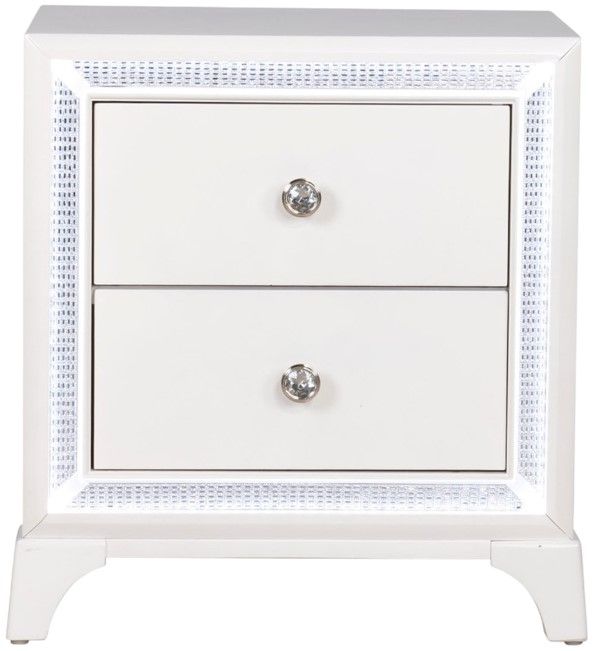 Steve Silver Co. Cassie 4-Piece Pearl King Panel Bedroom Set-2