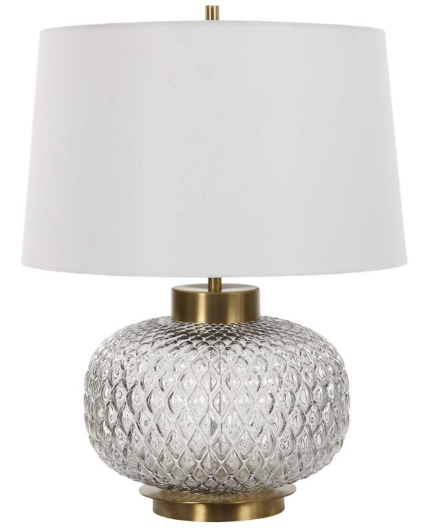 Uttermost® Estelle Smoke Gray Table Lamp The Furniture Gallery - Main Image