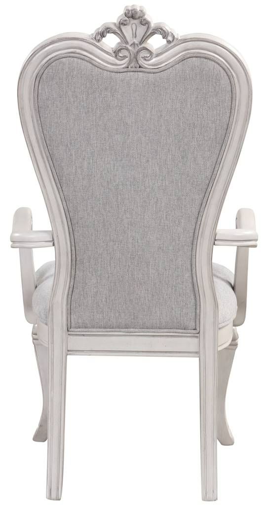New Classic® Home Furnishings Cambria Hills Mist Gray Dining Arm Chair-3