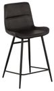 Fairfield® Nadia Black/Matte Black Counter Stool-0