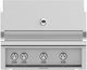 Hestan® Professional 3-Burner Stainless Steel Built In Liquid Propane Gas Grill-0