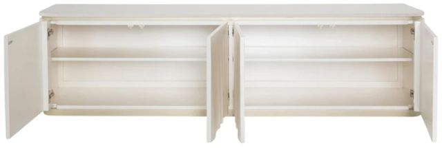 Michael Amini® London Place Creamy Pearl Media Cabinet-2